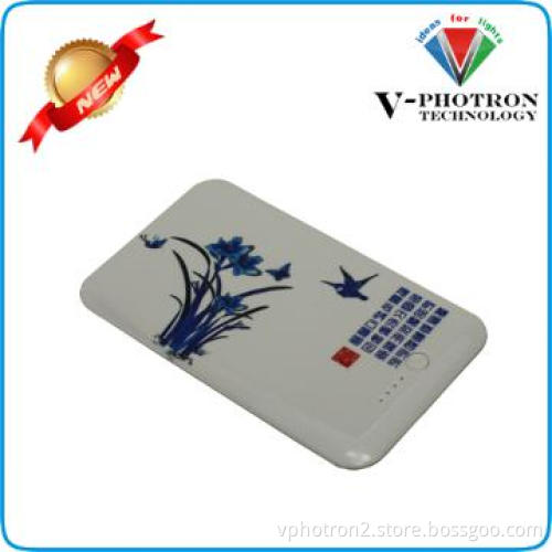 2013 new 5000mAh high capacity chinese painting power bank